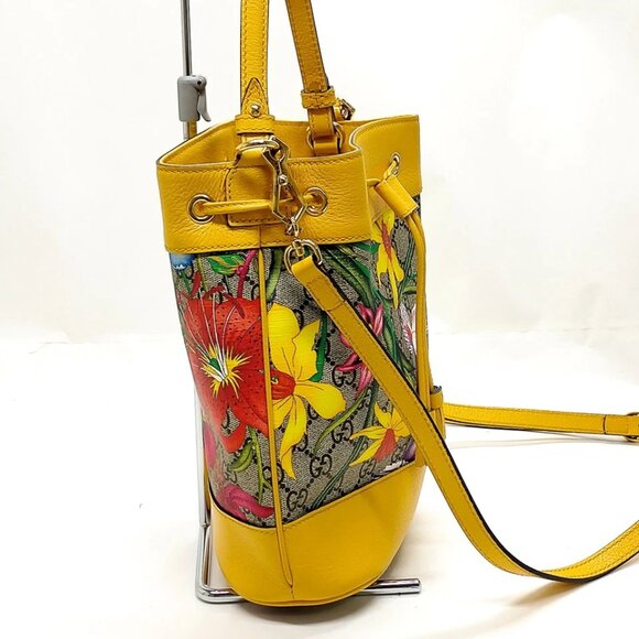 Gucci Shoulder Bag Brown PVC 1100-042425 - Picture 4 of 14